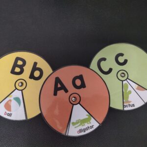 Alphabets Wheel-Fun Activity for Kids