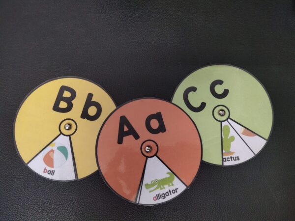 Alphabets Wheel-Fun Activity for Kids
